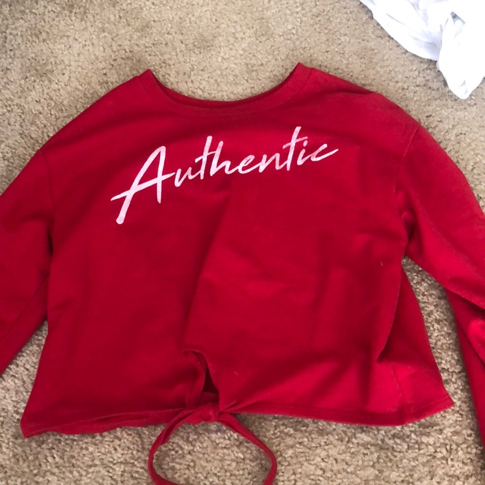 long sleeve crop